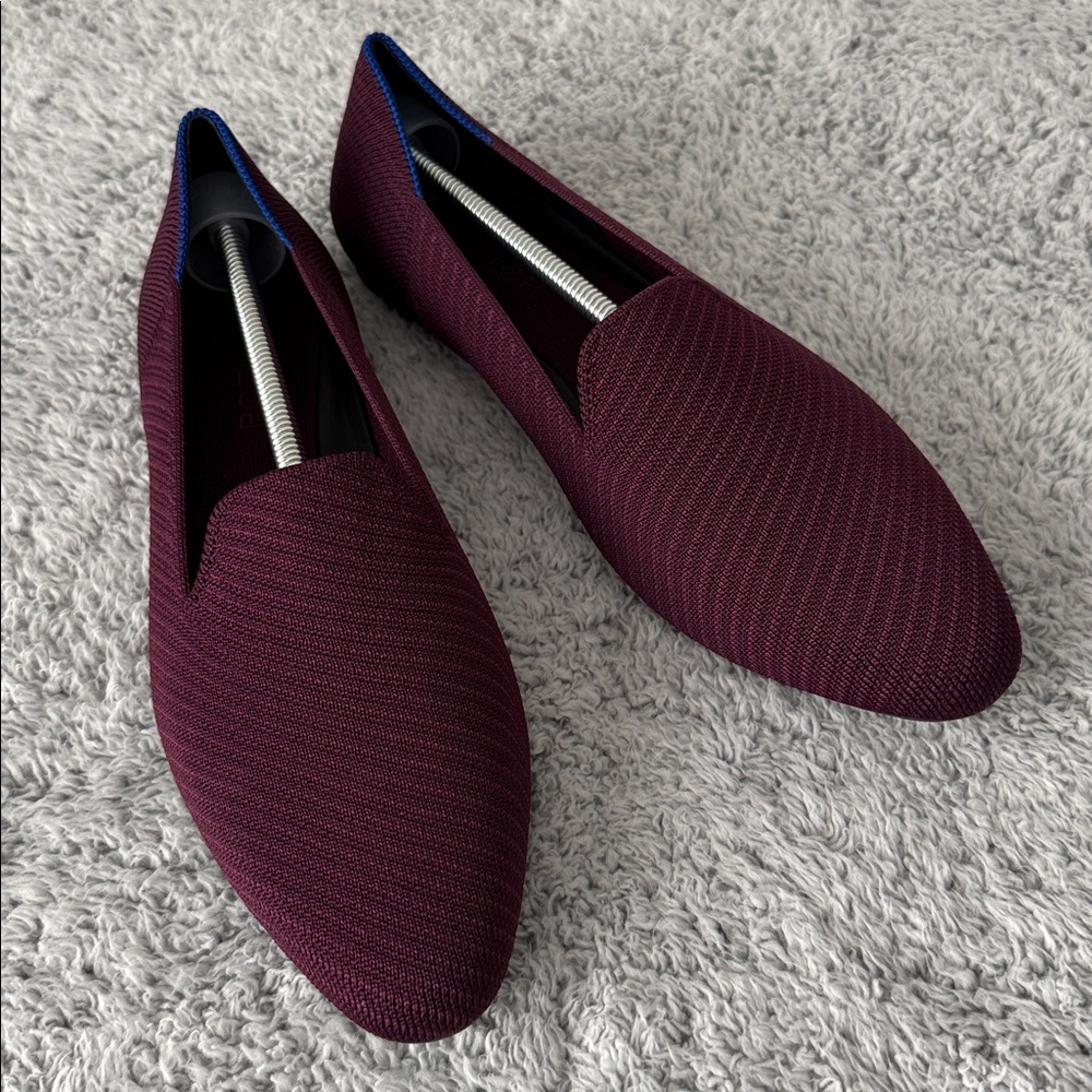 Rothy’s Plum The Almond Loafer Size 8.5